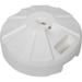 16 diam. Plastic Umbrella Base up to 50 lbs White