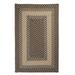 Colonial Mills 3 x 5 Neutral Braided Reversible Rectangular Area Throw Rug
