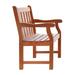 Home Indoor Furniture V209 Malibu Outdoor Wood Garden Armchair