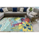 Liora Manne Ravella Ocean View Indoor Outdoor Area Rug Blue