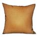 Plutus Brands 20 x 20 in. Burnt Sienna Brown Solid Luxury Outdoor & Indoor Throw Pillow