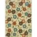 Sphinx Montego Area Rug 2267Y Ivory Floral Petals 2 5 x 4 5 Rectangle