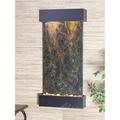 Adagio WCS1505 Whispering Creek Blackened Copper Green Marble Wall Fountain