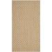 SAFAVIEH Courtyard Blair Geometric Indoor/Outdoor Area Rug 2 x 3 7 Natural/Cream