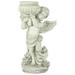 Northlight 17.5 Angel Cherub Holding a Birdbath Outdoor Garden Statue