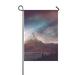 MYPOP Mountain Milky Way Nature Yard Garden Flag 12 x 18 Inches