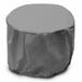 KoverRoos 94262 Weathermax Round Table Cover Chocolate - 22 Dia x 15 H in.