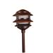 Best Pro Lighting s 3-Watt LED Low-Voltage Cast Aluminum 3 Tier Pagoda Landscape Light