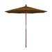 California Umbrella Grove Series Patio Market Umbrella in Olefin with Wood Pole Hardwood Ribs Push Lift