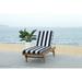 Safavieh Newport Outdoor Modern Chaise Lounge Chair with Cushion