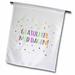 3dRose Gratulerer med dagen Happy Birthday in Norwegian colorful rainbow text Garden Flag 18 by 27-Inch