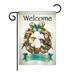 Breeze Decor G150046-BO Welcome To Our Nest Inspirational Sweet Home Impressions Decorative Vertical 13 x 18.5 Double Sided Garden Flag.