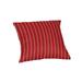 Sunbrella 20 Throw Pillow - Harwood Crimson