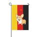 MYPOP Flag I Love Corgi I Love Germany German Flag Garden Flag 12x18 inches Outdoor Decor Celebrating Holidays Decoration