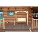 Montana Collection Lawn Swing w/ A Frame Exterior Finish