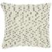 Nourison Outdoor Pillows Grey Decorative Throw Pillow 18 X18