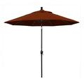 California Umbrella 9 Patio Umbrella in Brick