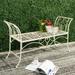 Safavieh Adina Indoor/Outdoor Wrought Iron Rustic Garden Bench