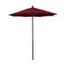California Umbrella Oceanside 7.5 Black Market Umbrella in Red