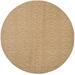 SAFAVIEH Courtyard Teodor Geometric Diamonds Indoor/Outdoor Area Rug 6 7 x 6 7 Round Natural