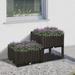Outsunny 2-Piece Raised Garden Bed with Self-Watering Design Brown