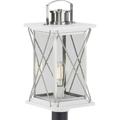 Progress Lighting - One Light Post Lantern - Outdoor - Barlowe - Outdoor Light -