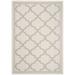 SAFAVIEH Bermuda Corie Geometric Quatrefoil Indoor/Outdoor Area Rug Ivory/Beige 4 x 6