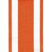 Lawn chair USA | Orange and White Webbing | Crafted from UV-resistant polypropylene | Durable straps offer stylish replacement options for your outdoor seating | Long-lasting comfort and support