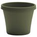Bloem Terra Pot Round Planter: 24 - Living Green (Saucer Not Included) Durable Resin Pot for Indoor and Outdoor Use 16 Gallon Capacity