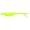 Zoom 056-046-SP 4-Inch Super Fluke Jr. Soft Bait Lure Set of 10 Chartreuse Pearl