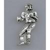 Creative Gifts International 013271 1 x 1.75 in. Peel & Press Football Player Icon