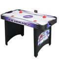 Hathaway 5-Piece Air Hockey Set Purple and Black