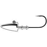 Gamakatsu 505412-1/8 Darter 26 Jighead 1/8 oz 2/0 Hook Nickel