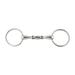 Jacks 20109-5-1-4 Stainless Steel Horizontal Elliptical Loose Ring Snaffle Bit - 5.25 in.