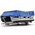 Budge 600 Denier Pontoon Boat Cover Waterproof and UV Resistant Multiple Sizes