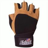 Schiek Sport 425-M Power Gel Lifting Glove with Wrist Wraps Medium