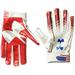 Under Armour Men s F6 Novelty Gloves White//Midnight Navy Medium