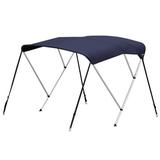 Oceansouth 3 Bow Bimini Top Length 6ft (Mounting Width: 79 to 84 ) Sun Shade - Waterproof - Blue