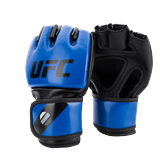 UFC 5oz MMA Gloves - Grappling Kickboxing Blue Small/Medium Muay Thai Training