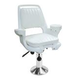 Wise 8WD1007-6-710 Captain s Chair with Adjustable Pedestal and Seat Slide