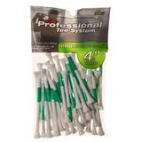 Pride Professional ProLength Max Wood Golf Tee 4 inch White 50 Count