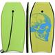 Goplus 41 Super Lightweight Bodyboard Surfing W/Leash EPS Core Boarding IXPE Green