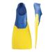 FINIS Long Floating Fins - Swimming Fins for Men Women and Kids - Swim Flippers to Improve Body Alignment - Swim Fins for Swimming Accessories - Adult XS (Male 1-3/Female 2-4) Blue/Yellow