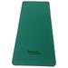 Aeromat Elite Workout Mat with Eyelets 24 x 56 x 0.5 Phthalate-Free PVC Closed Cell Foam Green