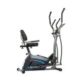 Body Champ BRT1875 3-in-1 Elliptical Trainer Magnetic Resistance Heart Rate Max. 250 lbs