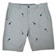 New Brooks Brothers Mens Chambray Blue Tennis Racket Flat Front Shorts 33W 5132-7