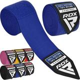 RDX Boxing Hand Wraps Inner Gloves 4.5 Meter 180 Inches Elasticated Thumb Loop Bandages Under Mitts Wrist Hand Protection Muay Thai MMA Kickboxing Martial Arts Punching Bag Speed Ball Training