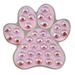 Navika Paw Swarovski Crystal Ball Marker with Hat Clip (Pink)