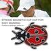 Golf Accessory Golf Ball Marker Magnetic Golf Cap Clip Hat Clamp Ball Marker Outdoor Sports Accessory