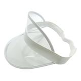 Nicky Bigs Novelties Clear Colored Plastic Sun Visors Hat - Casino Dealer Poker - Beach Sunhat Tennis Golf Visor for Women